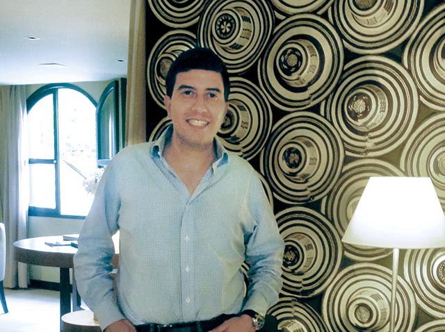 Juan Camilo Rodríguez, gerente de ventas internacionales de Hoteles Movich