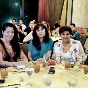 Marystella Muñoz, Alicia Terán, Magdalena Barrueta, Lulú Robleda y Marco A. Andere