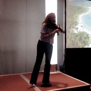 Montserrat Despradel, de la Oficina de Turismo de República Dominicana