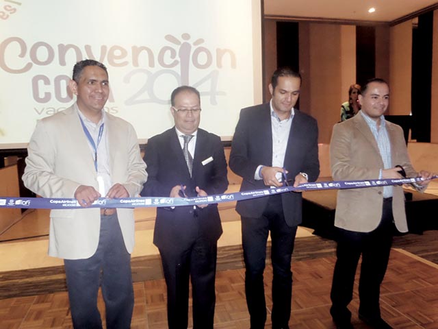 Mauro Arredondo, Daniel Susunaga, Marco Barrientos y Mario Alfonso Alcalá