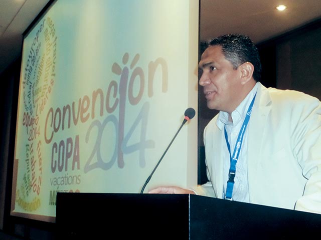 Mauro Arrredondo da la bienvenida a Copa Vacations 2014