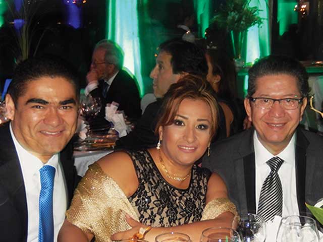 Guillermo Jiménez, Cinthia Rojas y José Luis Ramos