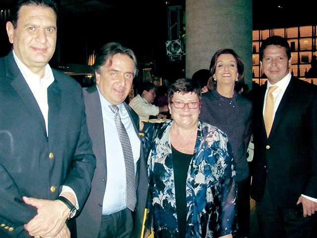 Ricardo Almirón, Luis Torres, Anne-Marie Fabre, Zaile Barouh y Gustavo Cantú