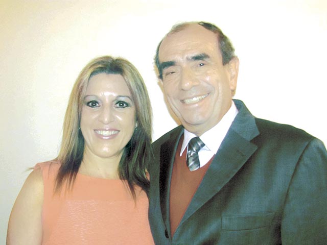  Esther Pujol con Rodolfo Curiel