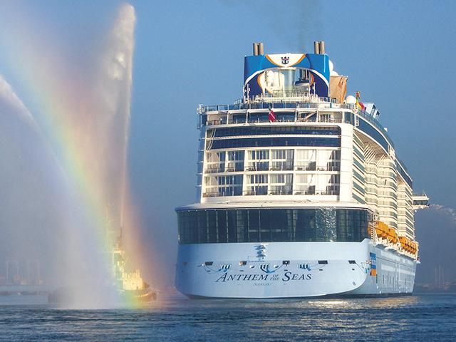 Anthem of the Seas arrives in Southampton