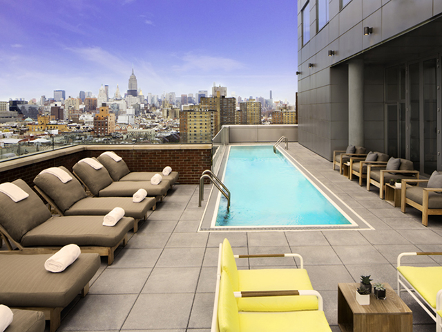 Hotel Indigo Lower East Side_Pool Deck