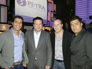 Jorge Flores, Roberto Trauwitz, Federico Monterrubio y José Manuel Martínez