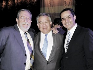 Jorge Sales, Carlos E. Hernández y Benjamín Díaz