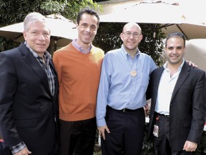 Roni Rubinstein, Marco Aguilar, Roni Felemovicius y Salim Arkuch