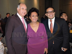 Mario Uvence Rojas, Lourdes Muciño y Saúl Ancona