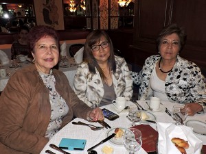 Yola Roldán, Irma González y MariPaz Camacho