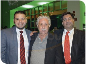 Martín Cobain, Víctor Blazquez y Alfonso Acosta Pedregal