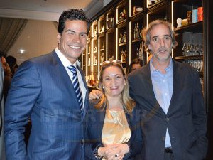 José Adames, Henar Gil Ríos y Yann Dominique Padrón