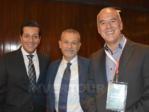 Giancarlo Mulinelli, Jaime Rogel y Humberto Romero