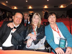 Adolfo Jiménez, Mónica Hachtel y Yolanda González