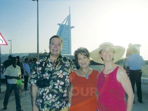 Agustín Aguilar, Connie Martin y Olga Pulido