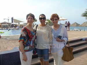 Olga Pulido, Karla Montoya y Silvia Gómez Daza