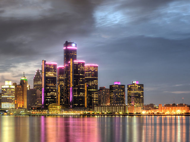 Detroit cityscape