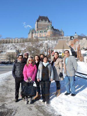 Enrique Uraga, Jesús Benitez, Claudette González, Marcela Sánchez, Sandra Gallardo, Rosalía Urquiza, Araceli Pérez y David Scherrer