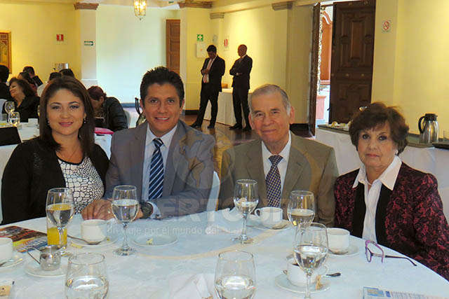 Rosa Leonor Pérez, Manuel Melchor, Javier Heredia y Blanca Sánchez