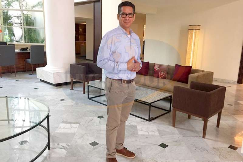 Heriberto Jaime, gerente general de Hotel Presidente InterContinental Mérida