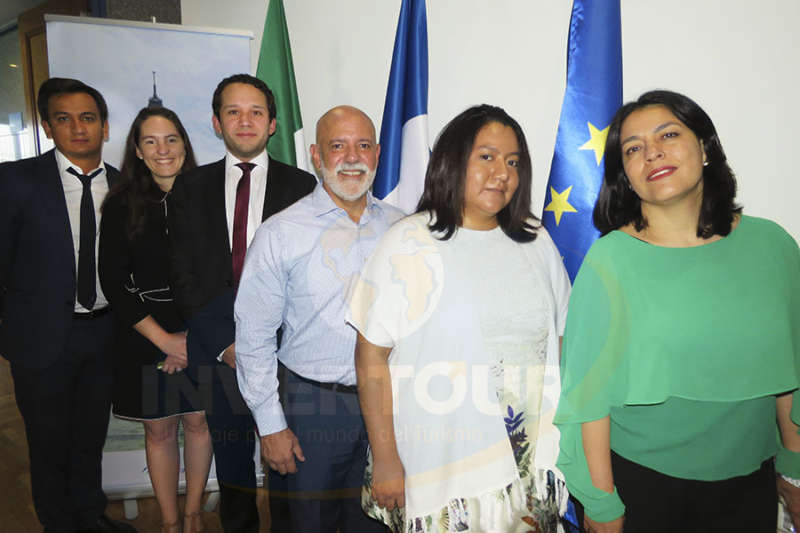 Camilo Abril, Mélanie Belin, Vincent Etchebehere, Ángel Álvarez, Paty Torres y Mónica Villaseñor