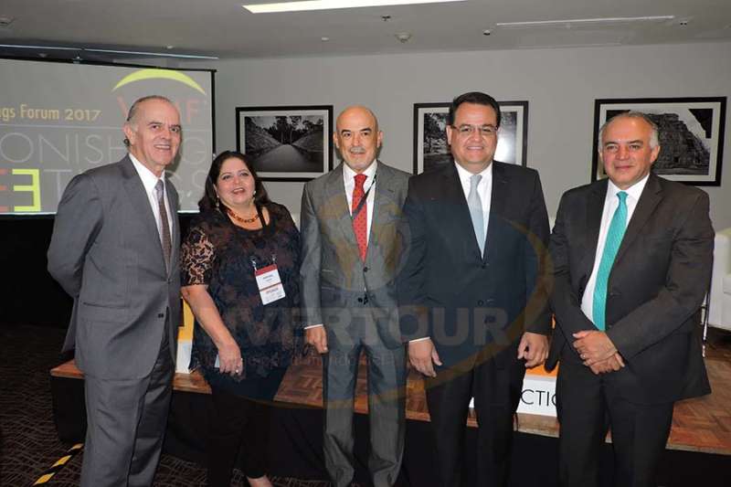 Guillermo Valencia, Marisol Vanegas, Roberto Ibarra, Armando López Cárdenas y Eduardo Yarto Aponte