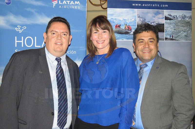 Giacomo Kerlegand, Verónica Mittel y Omar Bastardo