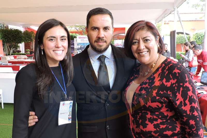 Paula Lutz, Óscar Isgleas y Vicky Jiménez