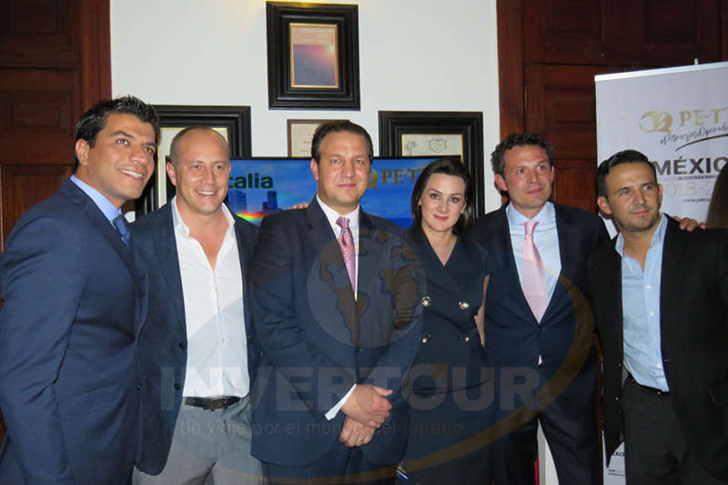 Jorge Flores, Federico Monterrubio, Roberto, Elena, Ángel y José Trauwitz 