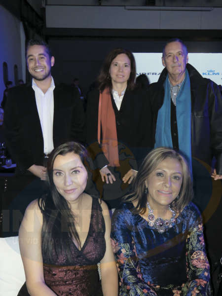 Rubén Mora, Cecilia Beltrame, Frank Nowikoski, Diana Olivares y Judith Guerra