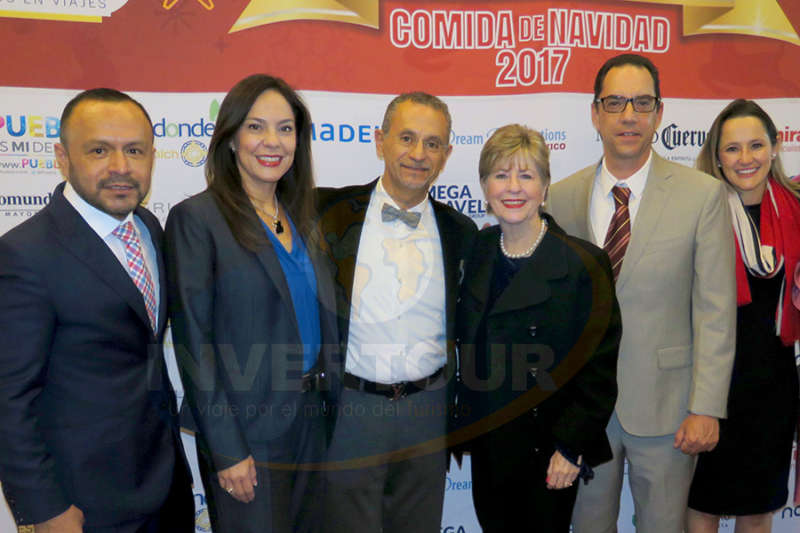 Miguel Galicia, Adriana de la Torre, Jaime Rogel, Bárbara Jackson, Alex Lemus y Blanca de la Garza