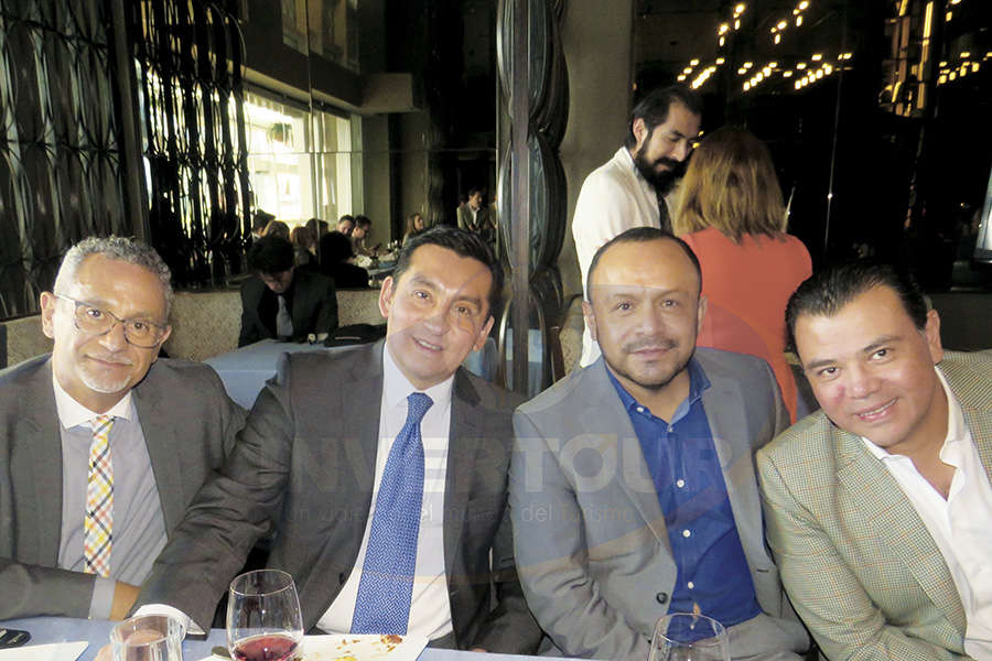 Jaime Rogel, Edgar Solís, Miguel Galicia y Mauricio González