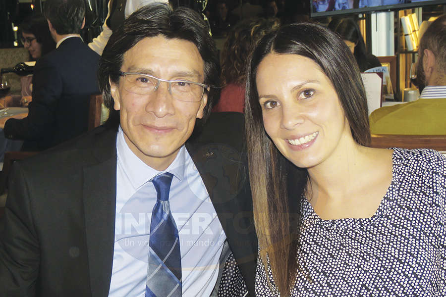 Miguel Ángel Pérez con Dani Madrid