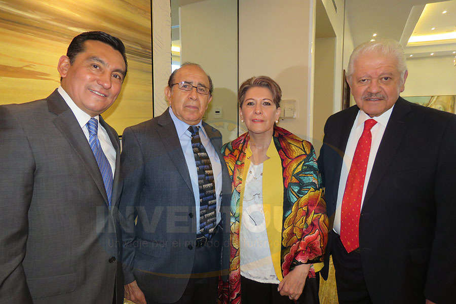 Edgar Solís, Jaime Orizaga, Tony Gutiérrez y Julio Laguna