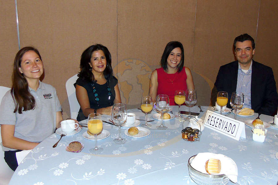 Diana Díaz, Susy Orizaga, Mariana Briseño y Carlos Allende