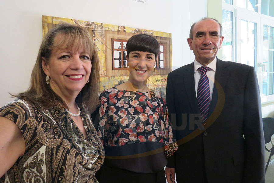 Graciela Abud, Maria Miguel y Rodolfo Curiel