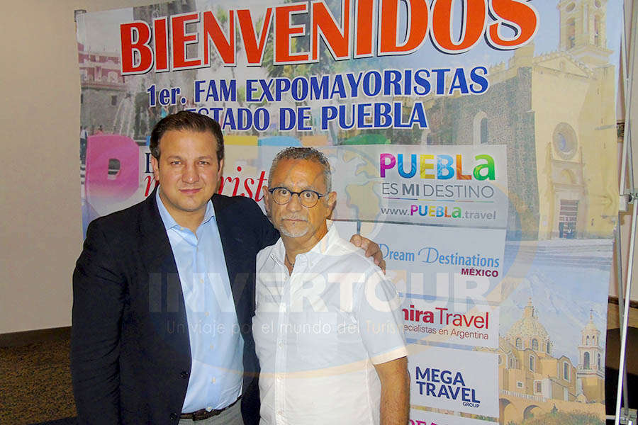 Roberto Trauwitz con Jaime Rogel