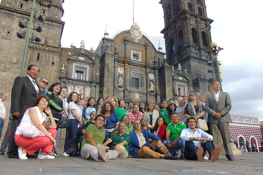 Participantes del FAM Trip