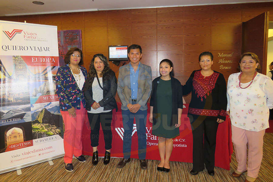 Vicky Jiménez, Adriana Arrucha, Rodrigo Betancourt, Yarely León, Graciela Valle y Mary Ledezma