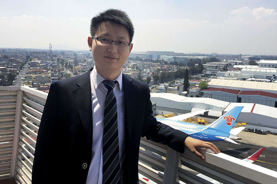 An Ran, director de Aeropuerto de la Ciudad de México para China Southern Airlines