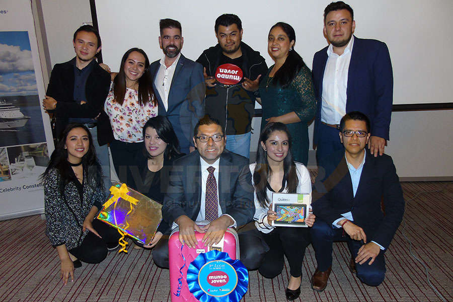 Osbel Leyva y Ramiro Gómez con ganadores de Mundo Joven Osbel Leyva y Ramiro Gómez con ganadores de Mundo Joven