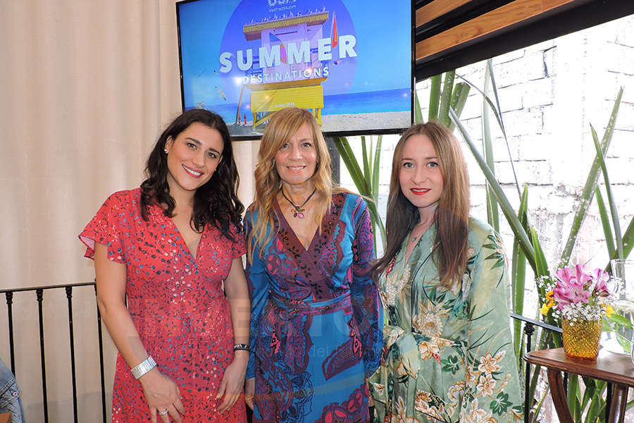 Inés Gorozpe, Lourdes Berho y Teresa Medina