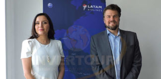 Diana Olivares con Héctor Iriarte