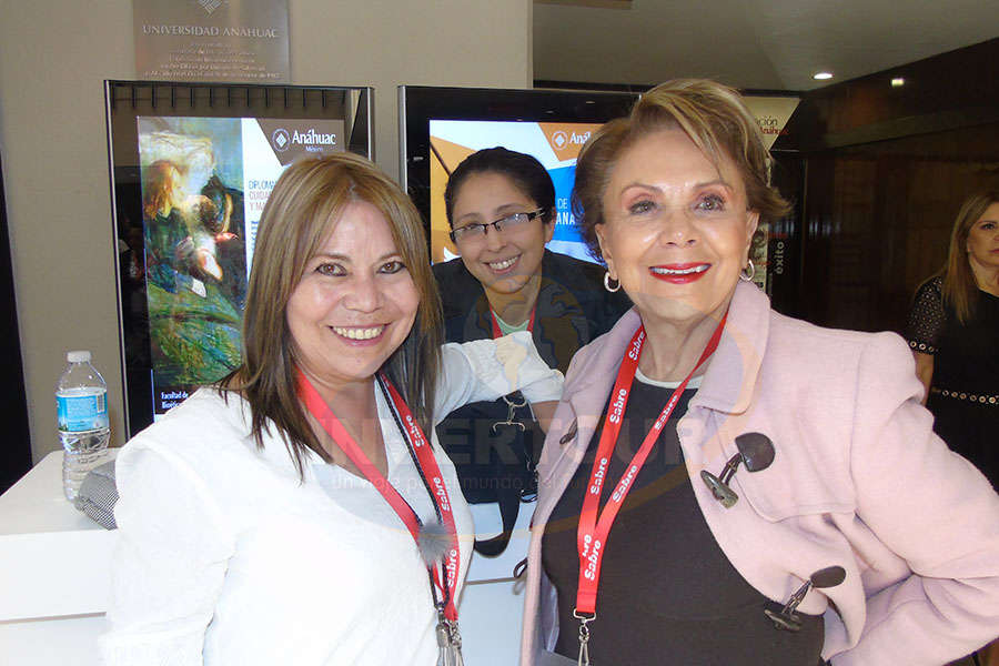 Alicia Mejía, Caro Porter y Alicia Valles