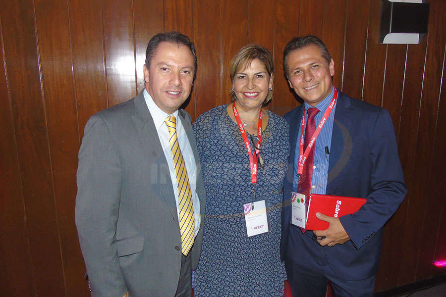Julián Arroyo, Susana Araujo y Antonio Pinto