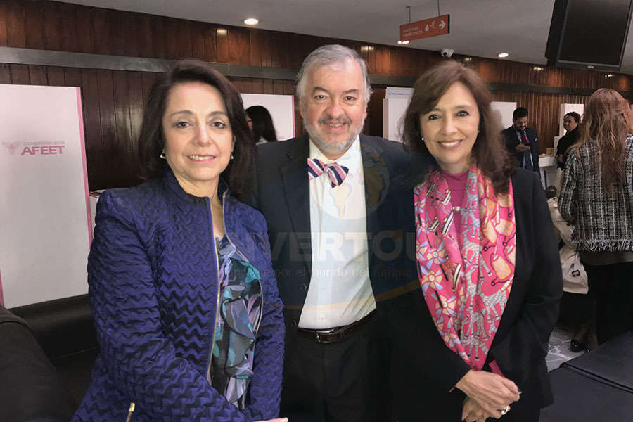 Teresa Solís, Francisco Madrid y Carmen Torreblanca