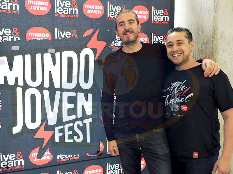 Jordi Llorens con Rubén Mora