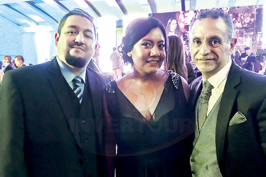 Ángel Rodríguez, Paty Torres y Jaime Rogel