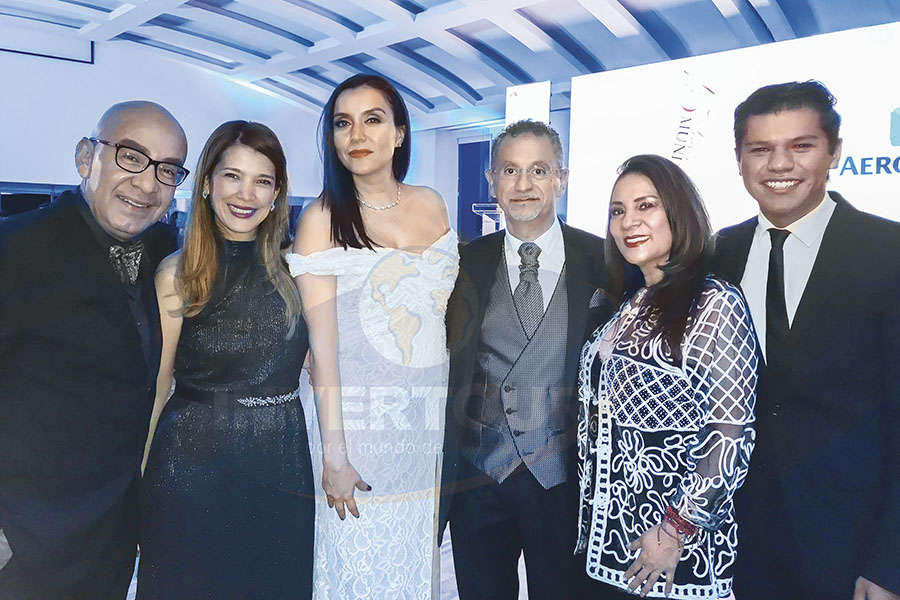 Erwin Romero, Carla Guerrero, Diana Olivares, Jaime Rogel, Ruth Leal y Rodrigo Betancourt